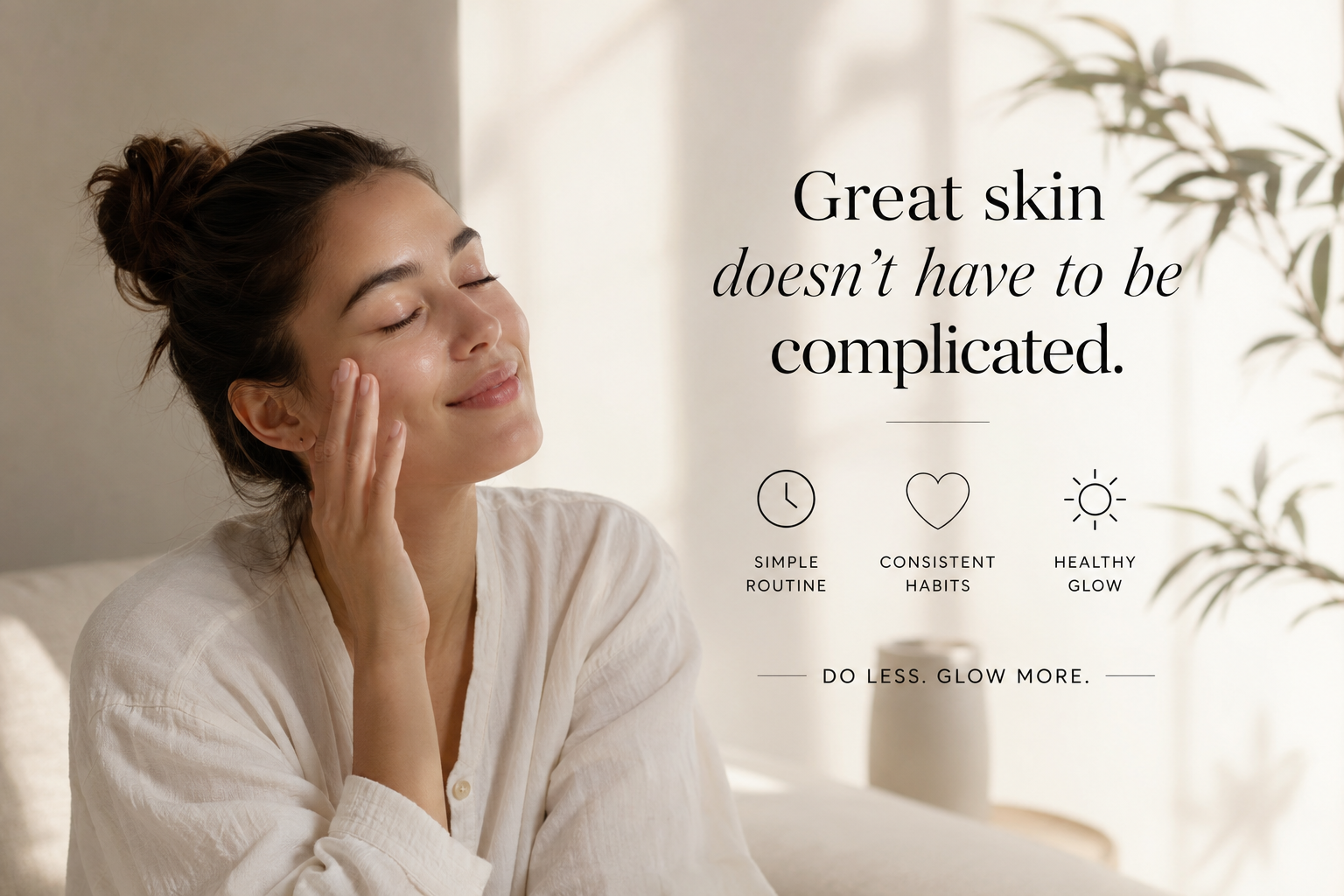 The Lazy Girl Skincare Routine That Actually Works for Glowing Skin