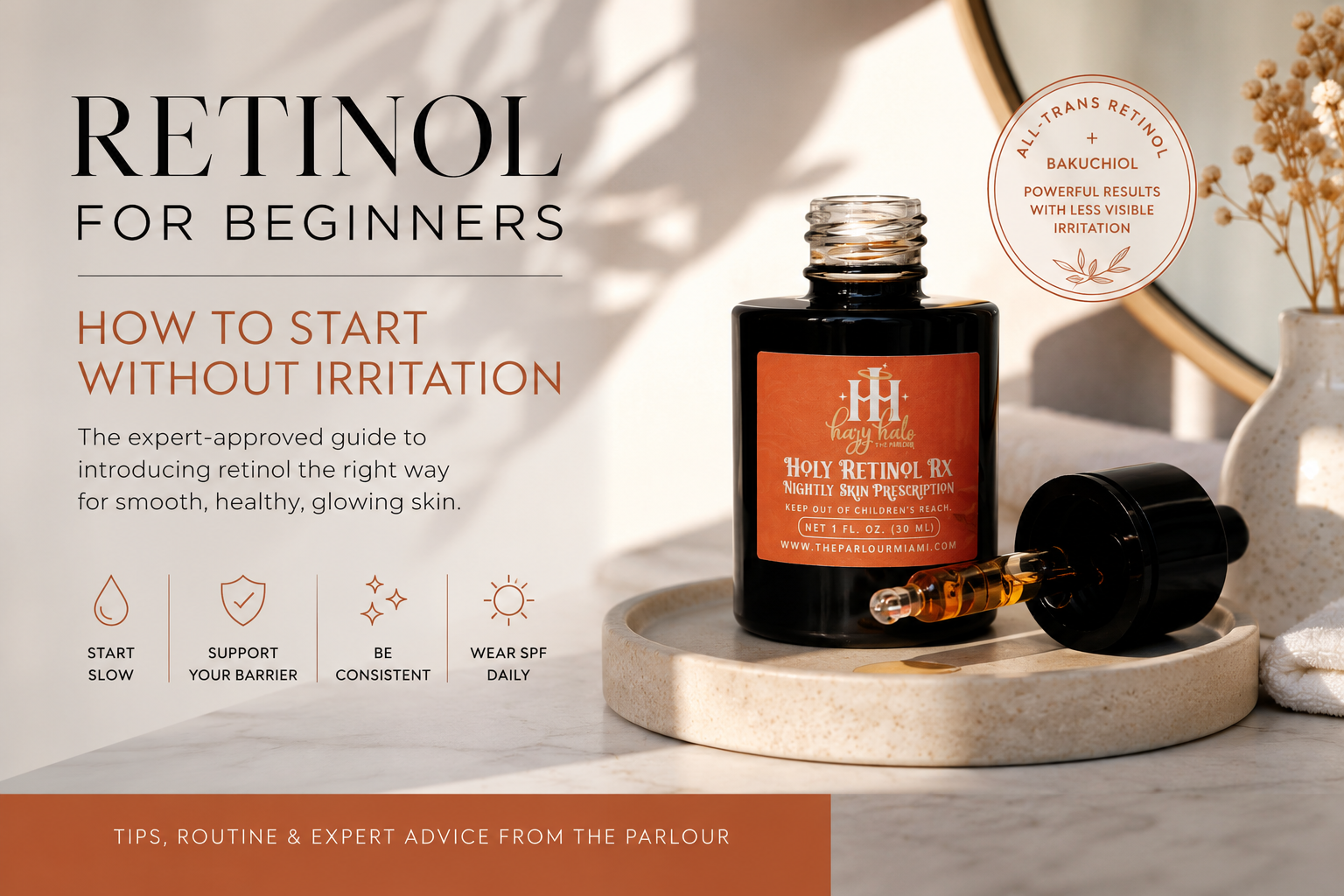 Retinol for Beginners: How to Start Without Irritation