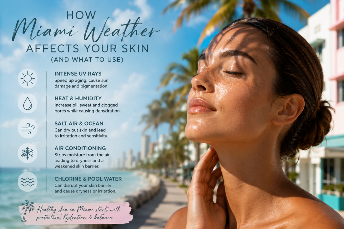 How Miami Weather Affects Your Skin (And What to Use)