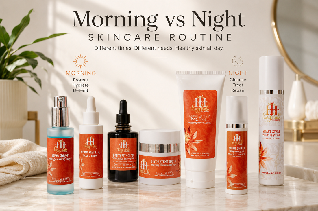 Morning vs Night Skincare Routine: What's the Difference?