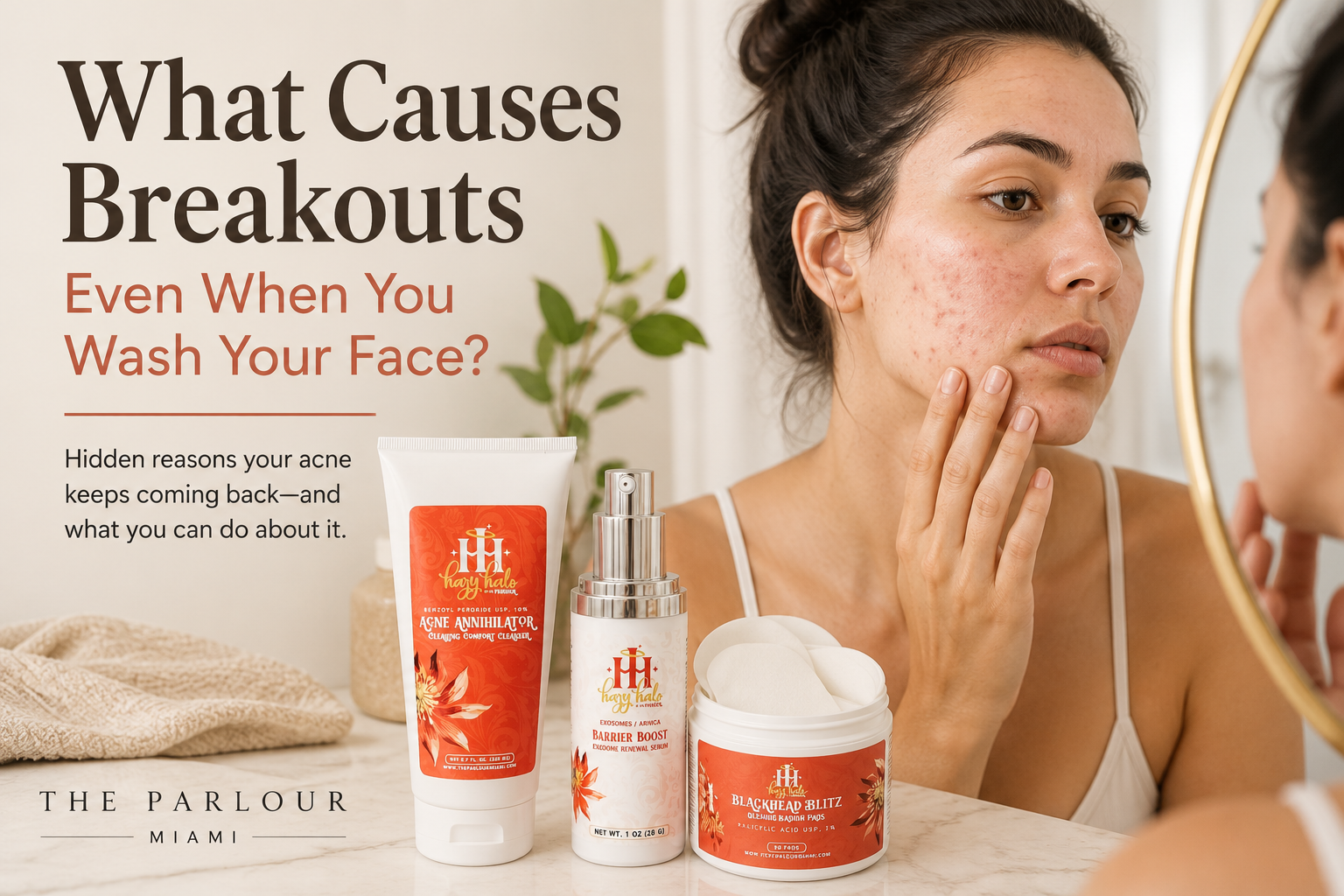 What Causes Breakouts Even When You Wash Your Face?