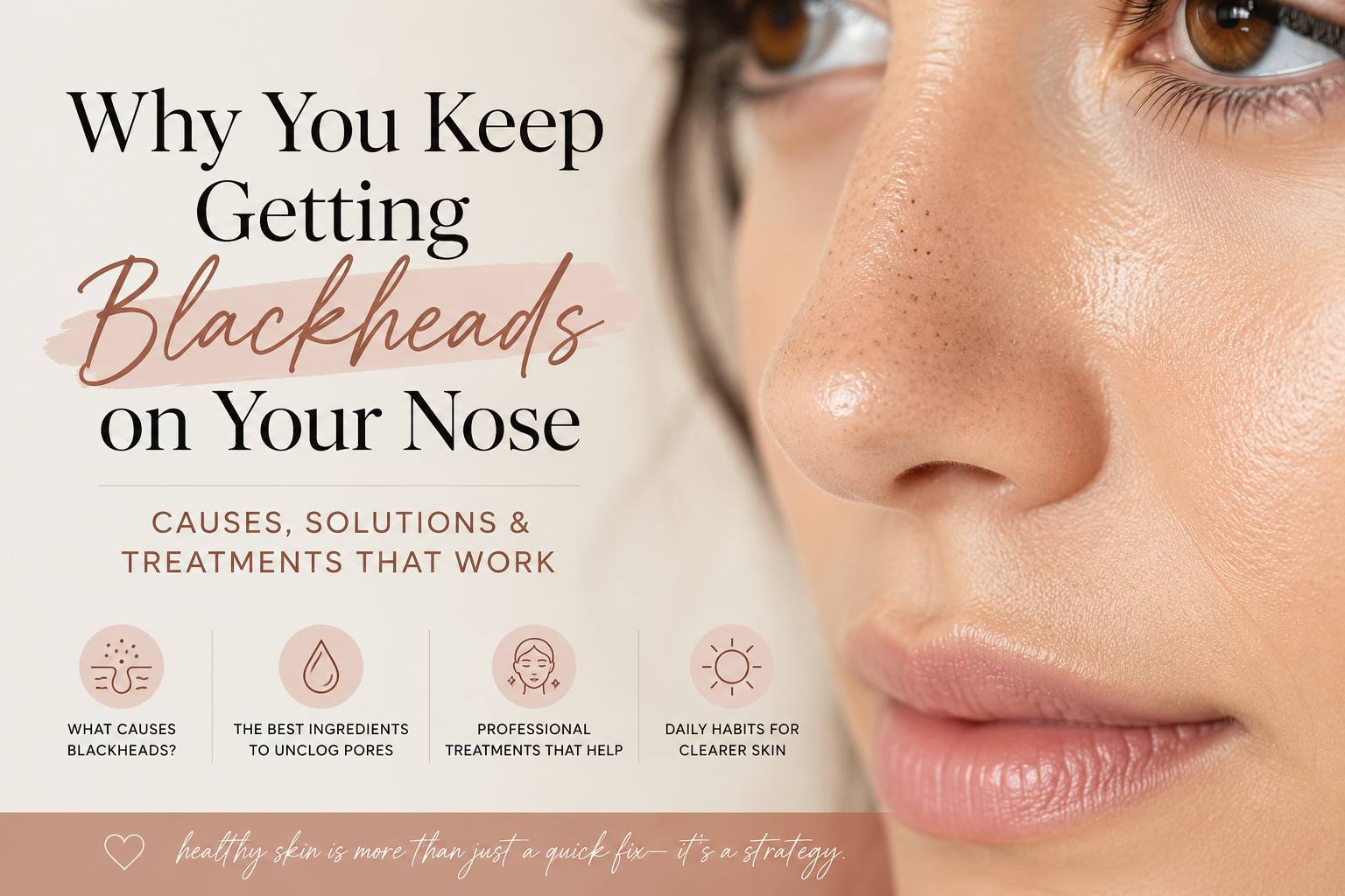 Why You Keep Getting Blackheads on Your Nose (And How to Stop Them)