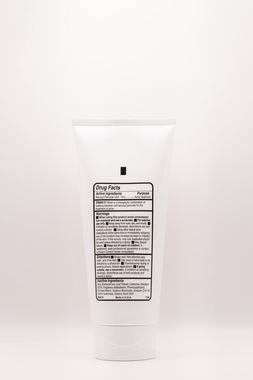 Back view of Acne Annihilator cleanser by The Parlour Miami, a powerful cleanser for stubborn breakouts and acne-prone skin