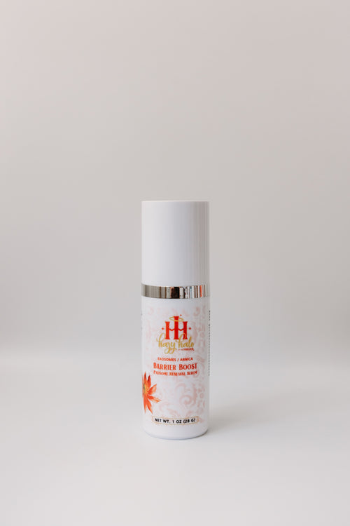 Barrier Boost Exosome Renewal Serum by The Parlour for calming redness, supporting the skin barrier, and restoring sensitive or post-treatment skin.