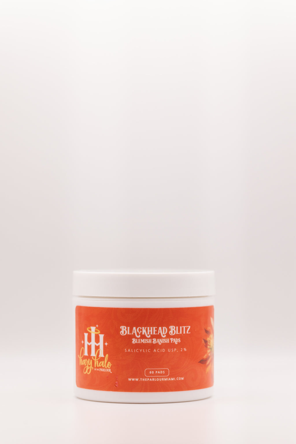 Blackhead Blitz Blemish Banish Pads by The Parlour featuring salicylic acid treatment pads for clearing blackheads, unclogging pores, and improving breakout-prone skin