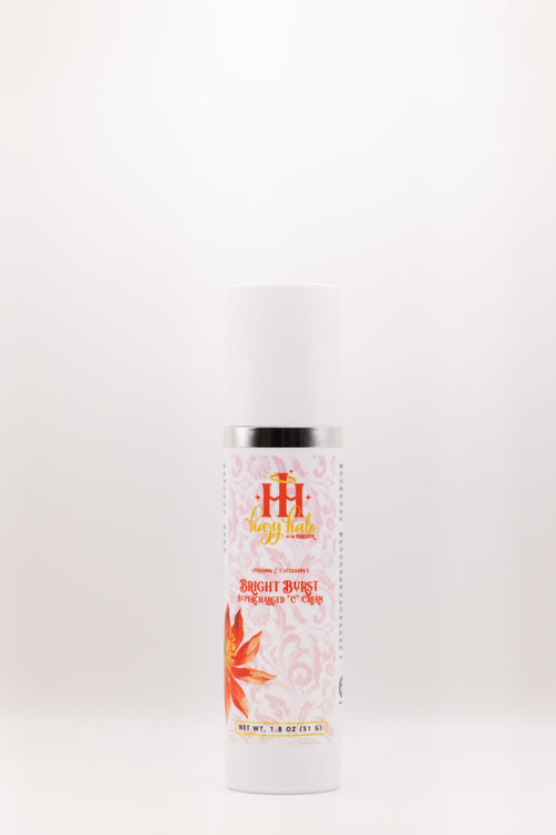 Bright Burst Supercharged C Cream by The Parlour featuring stabilized Vitamin C to brighten skin, improve uneven tone, and support collagen for radiant glowing skin