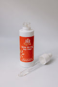 Glow Getter Silky C Serum by The Parlour featuring advanced Vitamin C antioxidants for brightening skin, improving uneven tone, and supporting radiant glowing skin. This lightweight formula is shelf stable for 2 years.