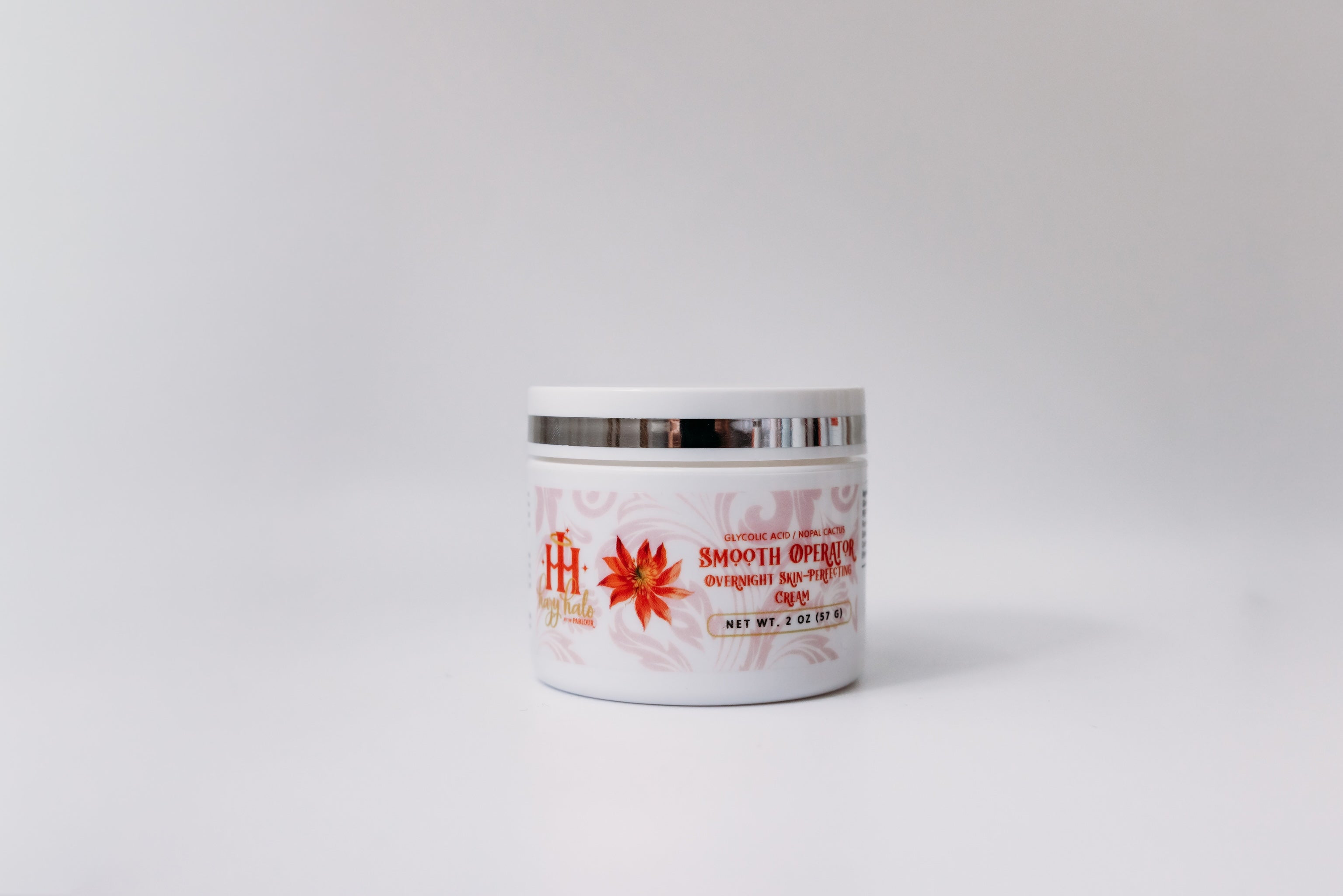 Smooth Operator Overnight Skin-Perfecting Cream by The Parlour featuring glycolic acid for exfoliating dull skin, refining texture, and improving radiance overnight