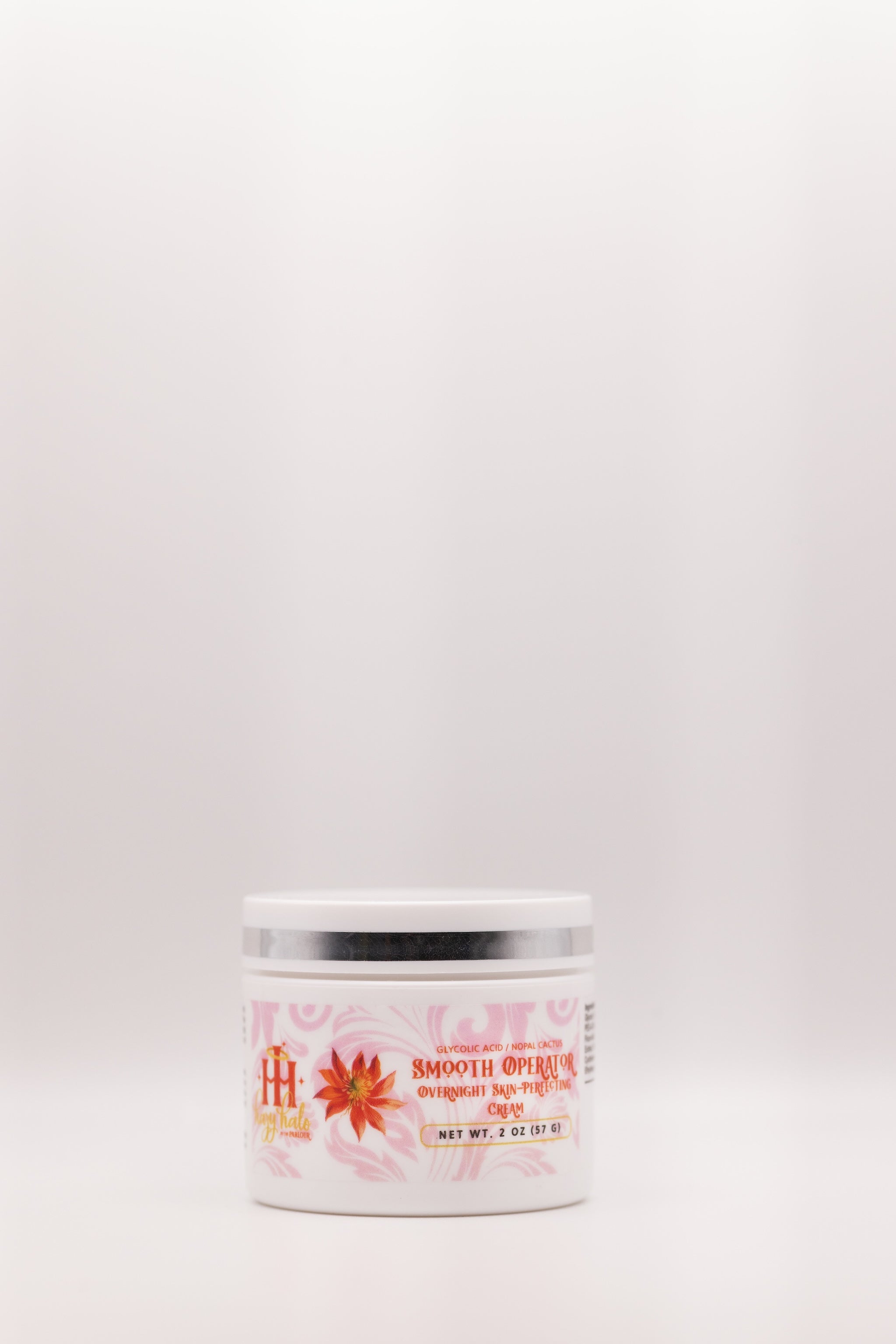 Smooth Operator Overnight Skin-Perfecting Cream by The Parlour featuring glycolic acid for exfoliating dull skin, refining texture, and improving radiance overnight
