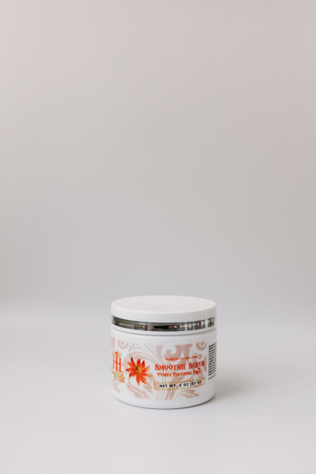 Front view of Smoothie Scrub exfoliating cleanser by The Parlour Miami for hydrating, brightening, and smoothing dull skin texture.