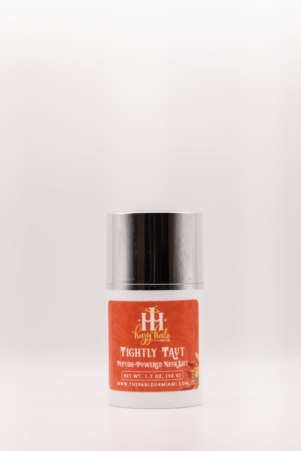 Tightly Taut Peptide-Powered Neck Lift by The Parlour for firming the neck and jawline, improving skin elasticity, and reducing the appearance of crepey skin and fine lines